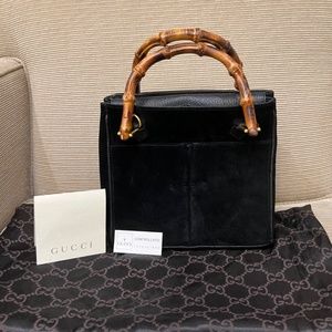 Authentic Gucci Bag With Bamboo Handles